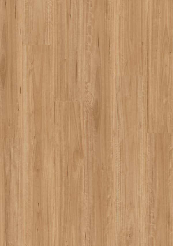 closeup of medium golden toned vinyl plank floor