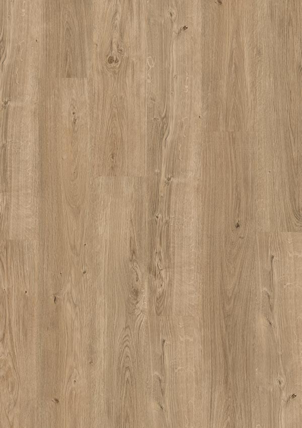 closeup of light vinyl plank floor