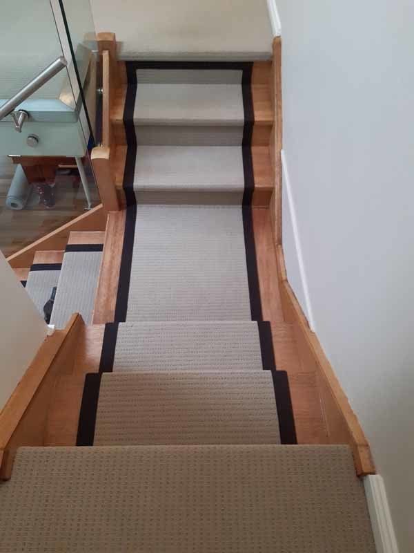 carpet on stairs