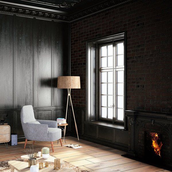 ash vinyl flooring in modern room