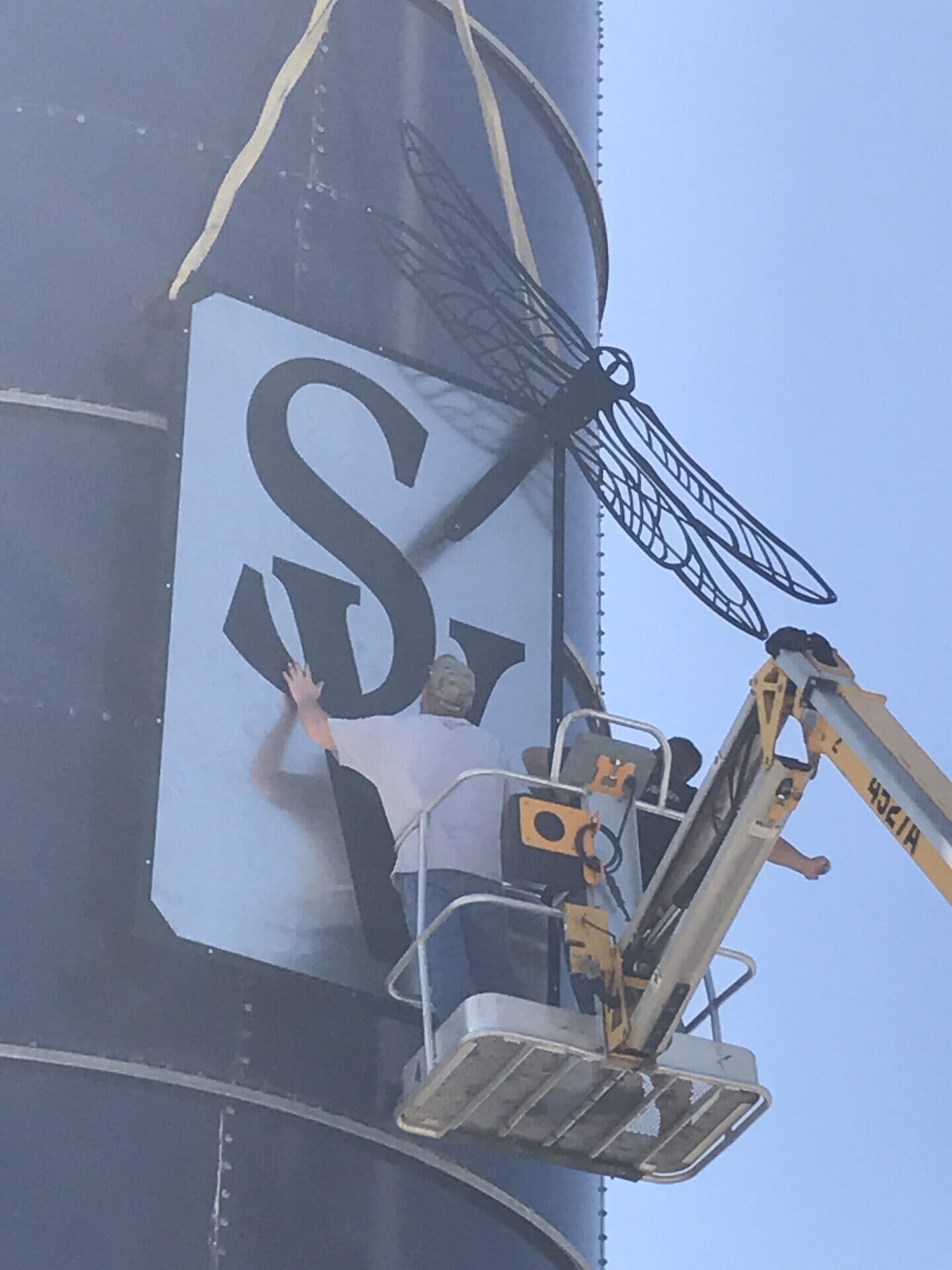 Welding a Sign— Welders in Sandy, UT