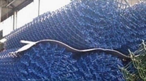 rete metallica ricoperta in pvc