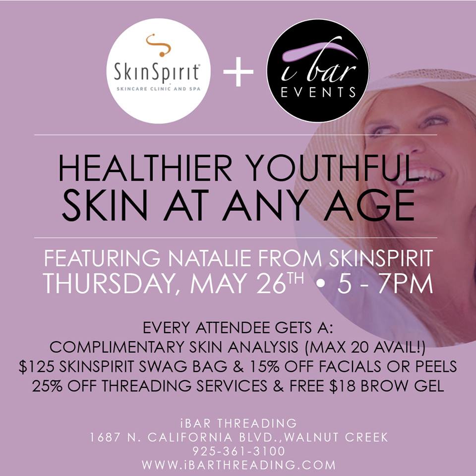 An advertisement for healthier youthful skin at any age