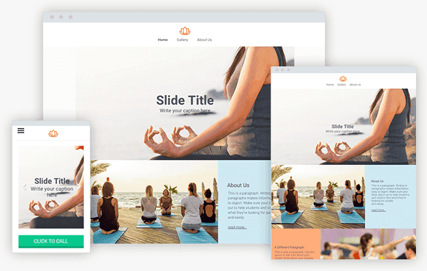 A group of people are sitting on yoga mats on a beach.