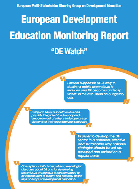 Image of the cover of the European Education Monitoring report