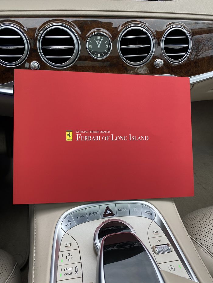 Ferrari of long island booklet