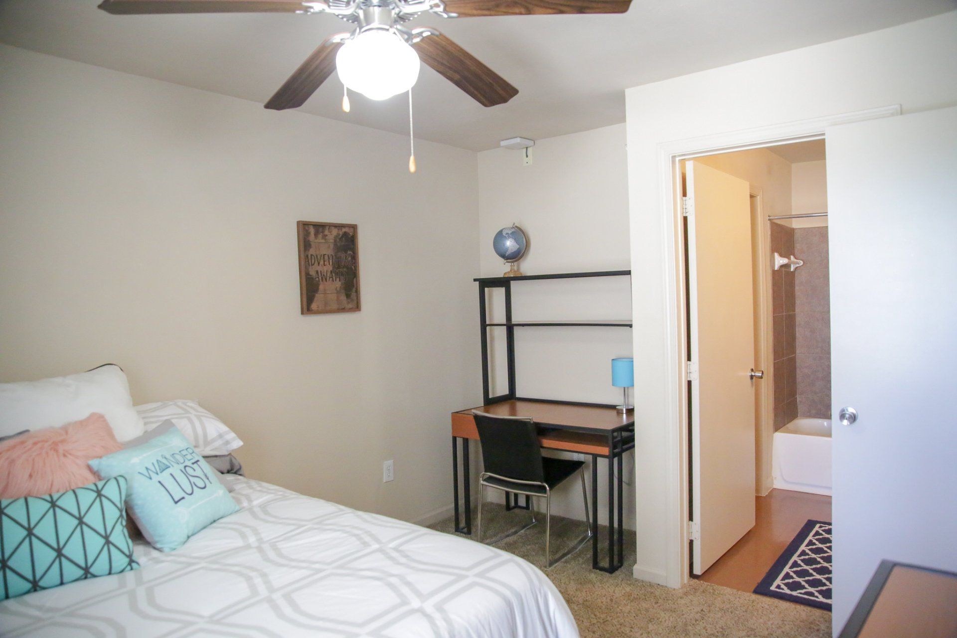 bedroom area