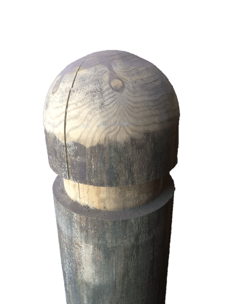 200mm round with domed top