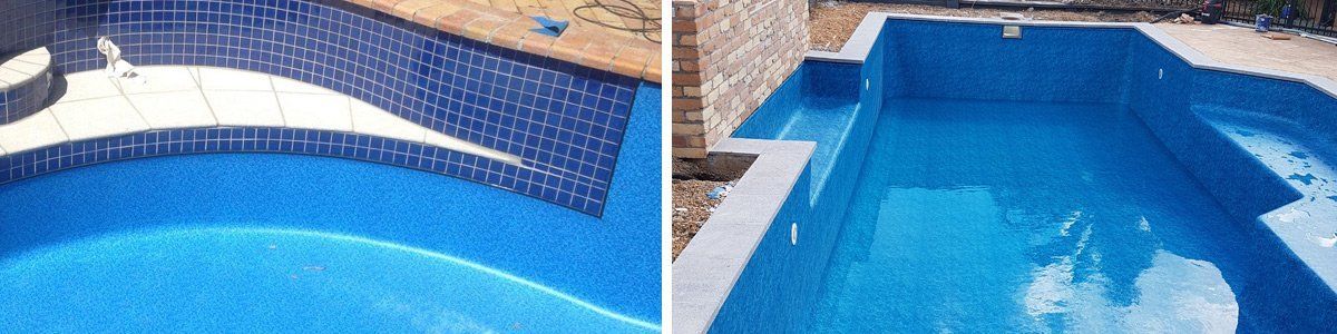 statewide pool liners water filling in the swimming pool