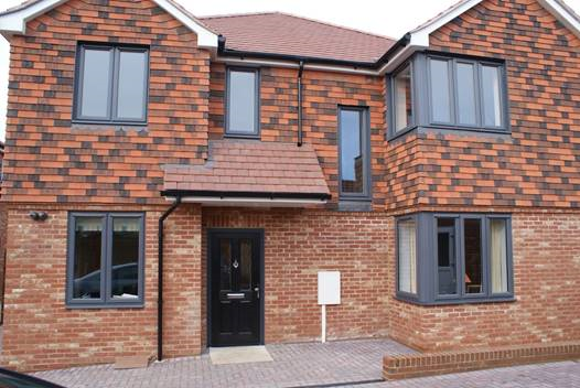 red brick house