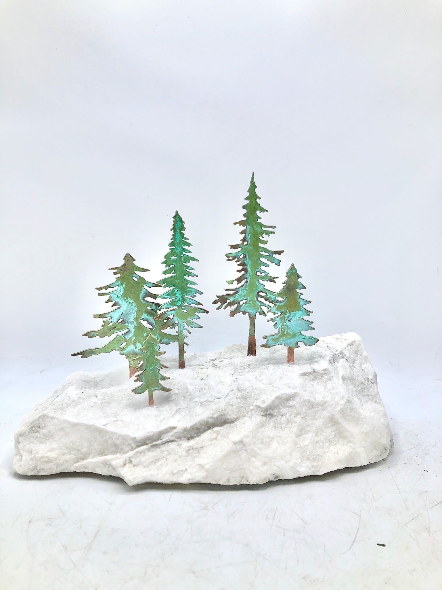 Vermont Rocks outdoor tree sculpture decor
