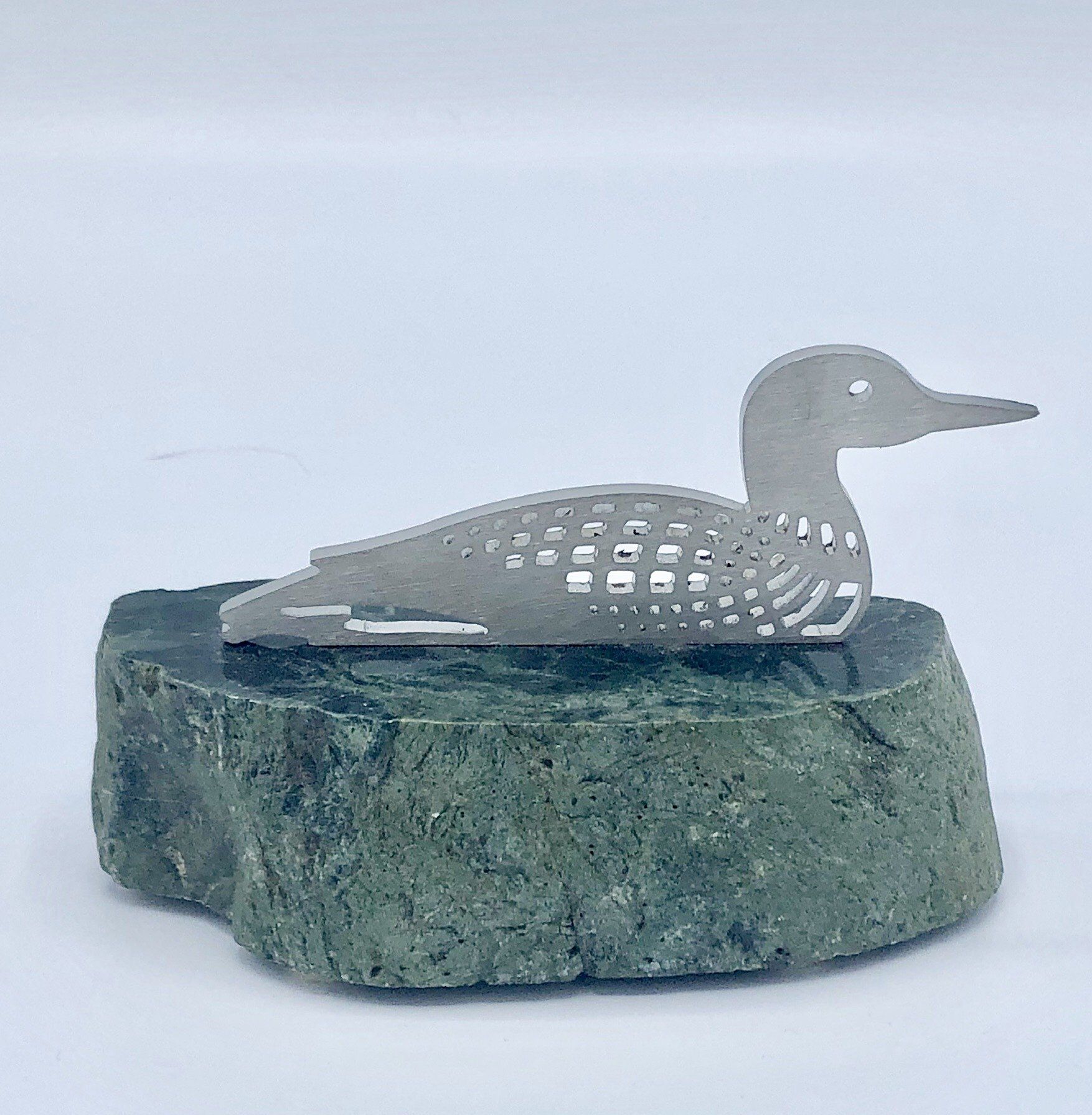 Vermont Rocks outdoor duck hunting sculpture decor
