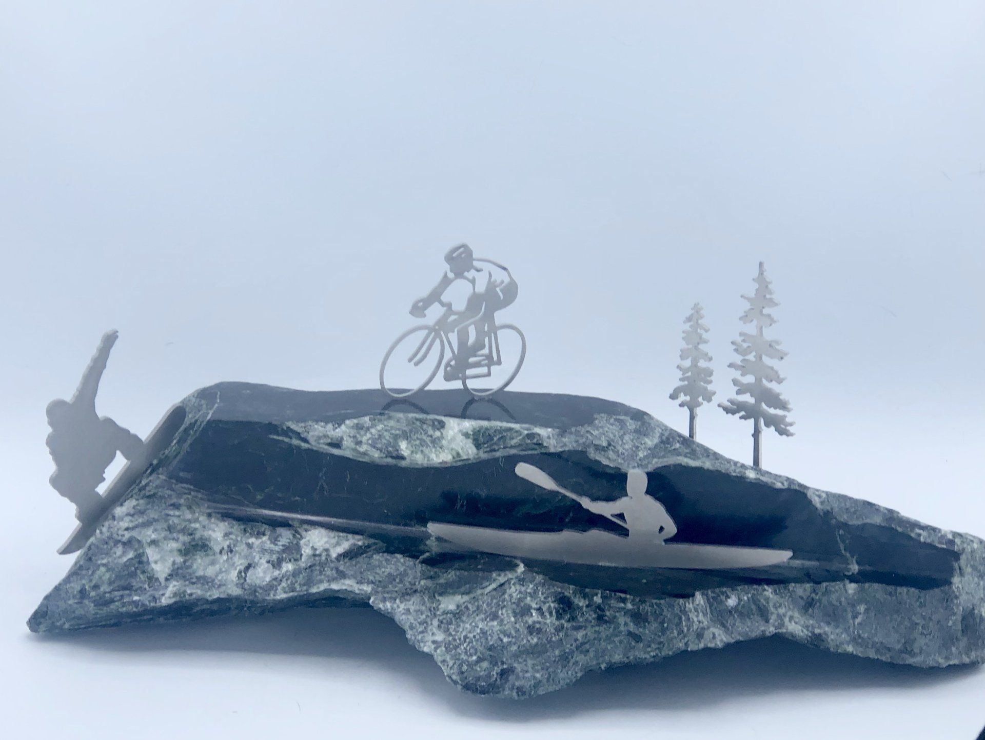 Vermont Rocks outdoor sports trophy sculpture decor