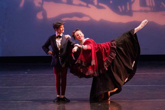Anna & Louie in the King & I - Ballet Academy in Schaumburg, IL
