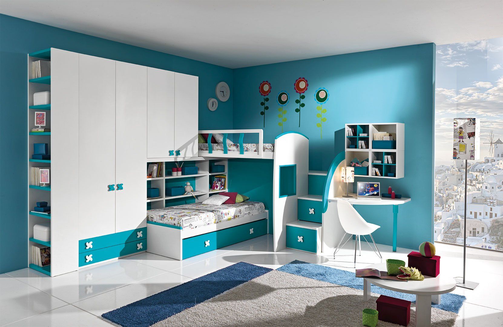 camerette moderne soluzione arredo
