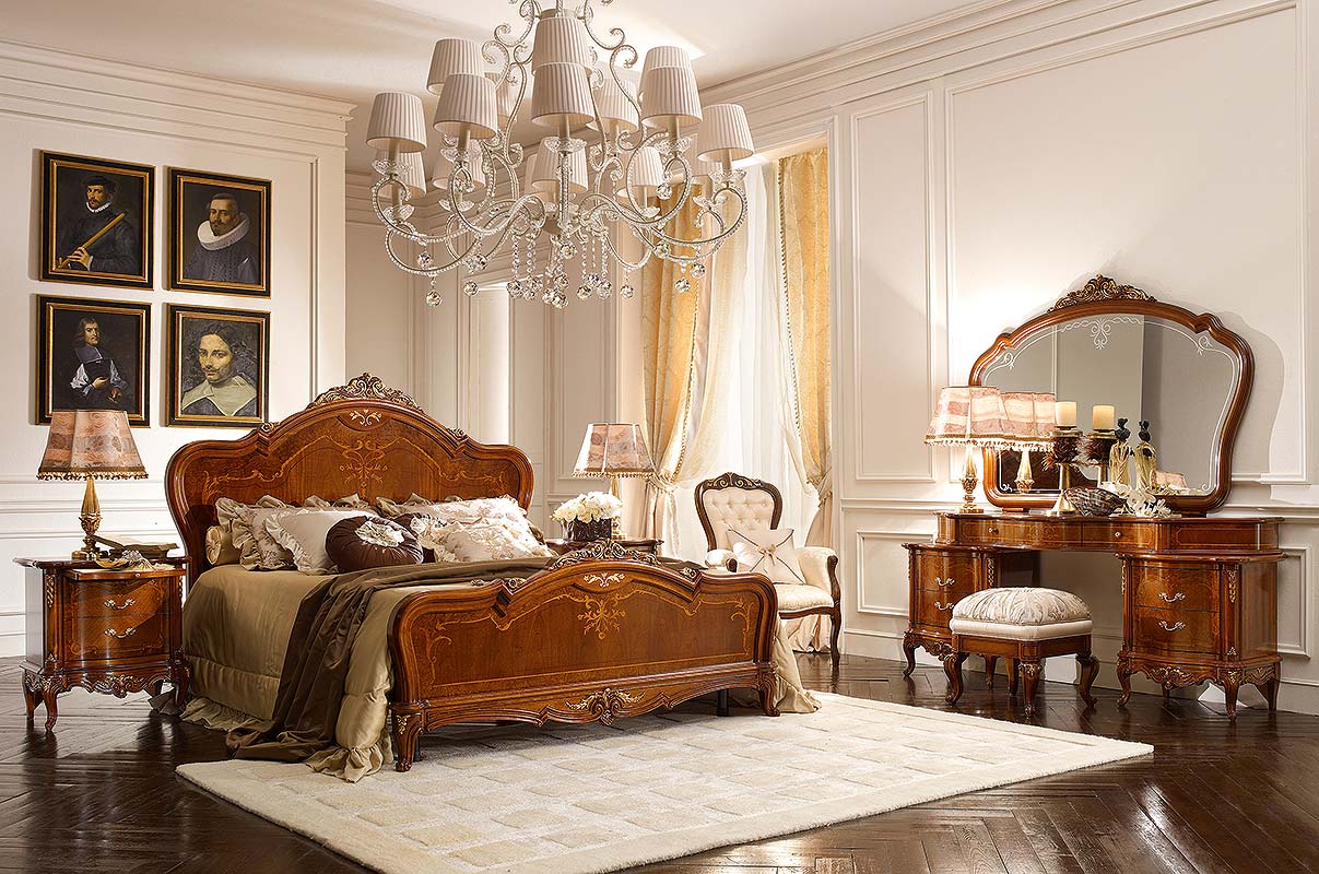 camere classiche soluzione arredo