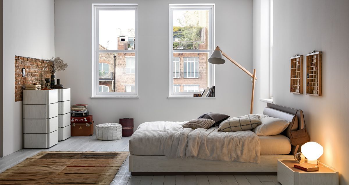camere moderne soluzione arredo