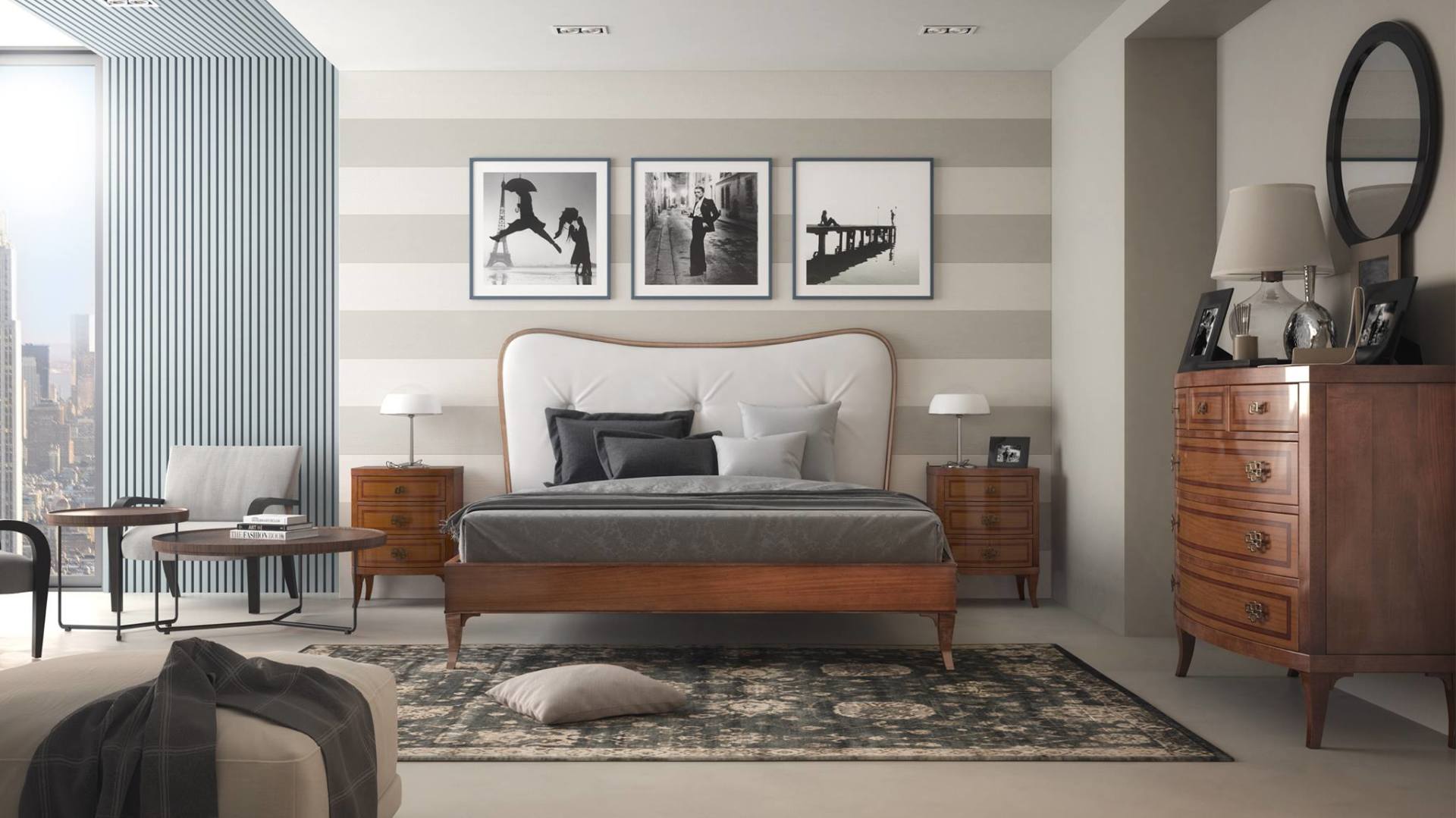 camere classiche soluzione arredo