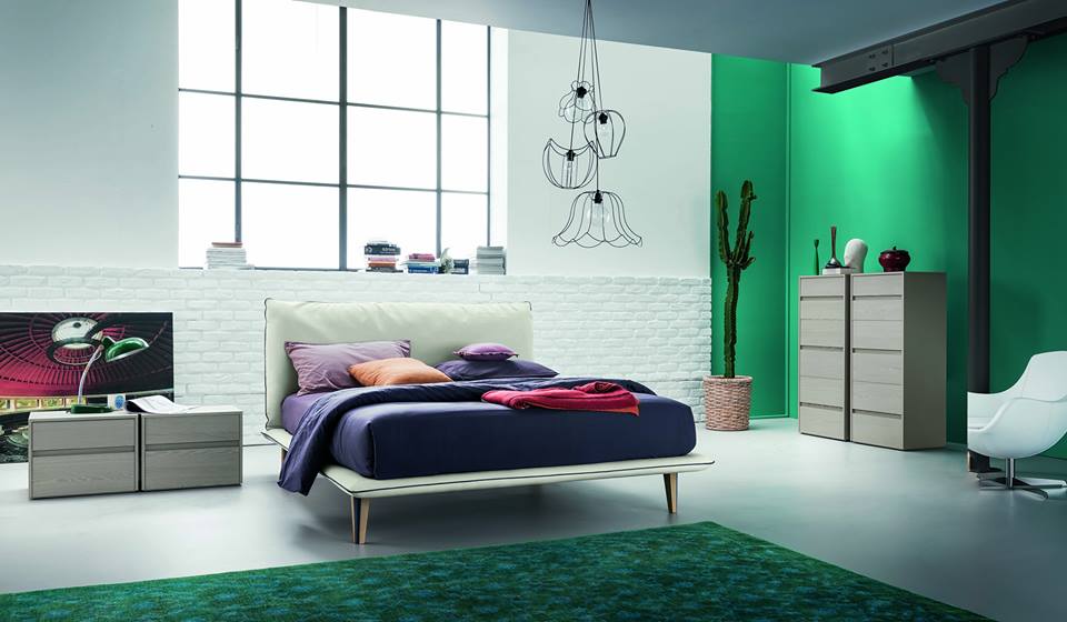 camere moderne soluzione arredo