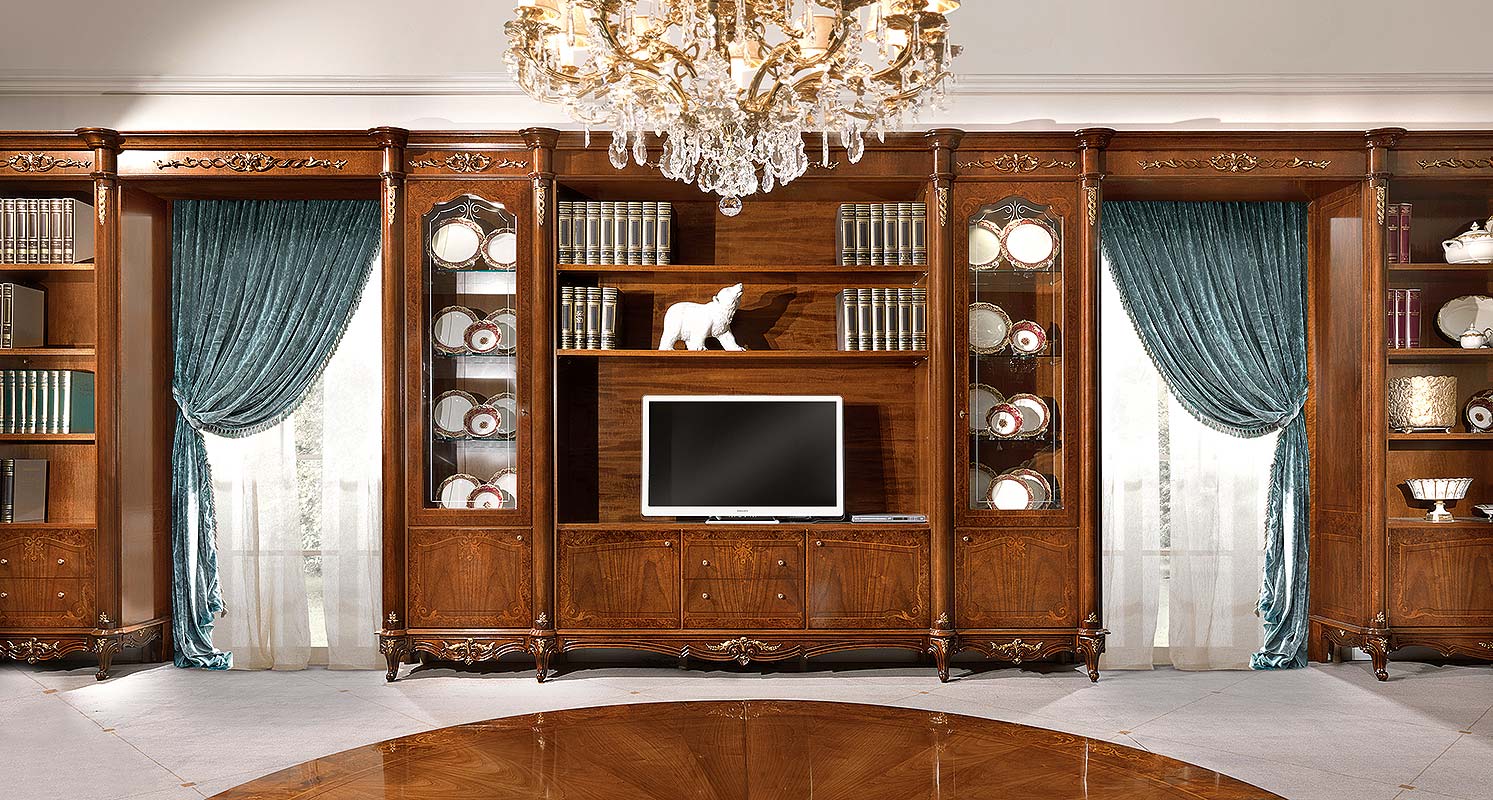soggiorni contemporanei e classici soluzione arredo