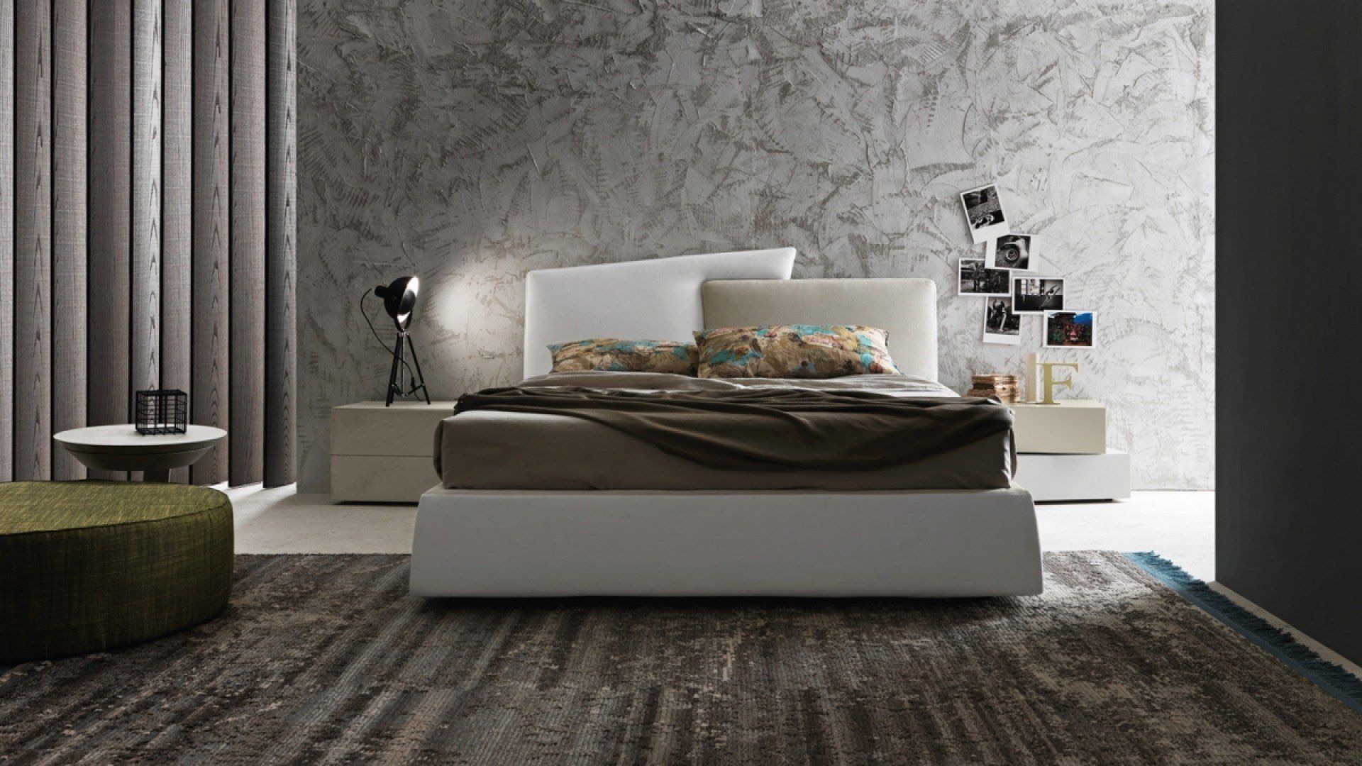 camere moderne soluzione arredo