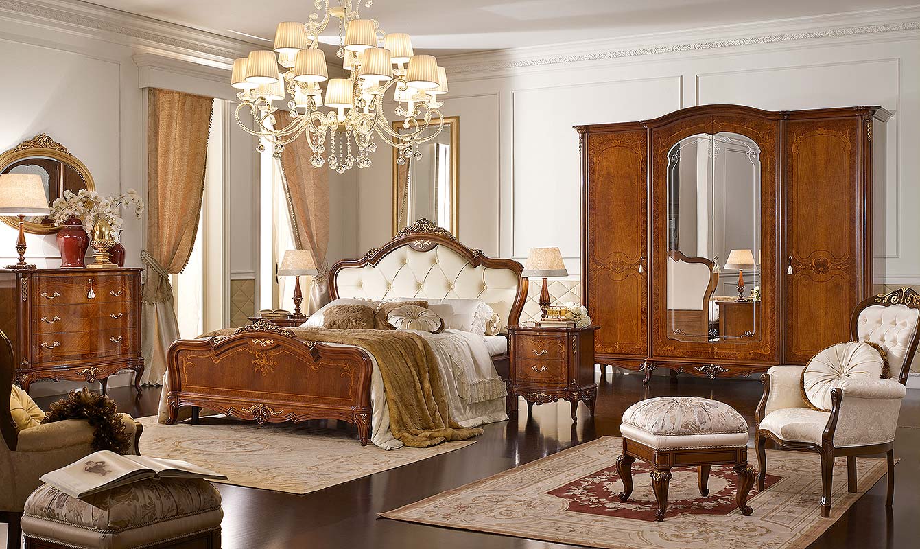 camere classiche soluzione arredo