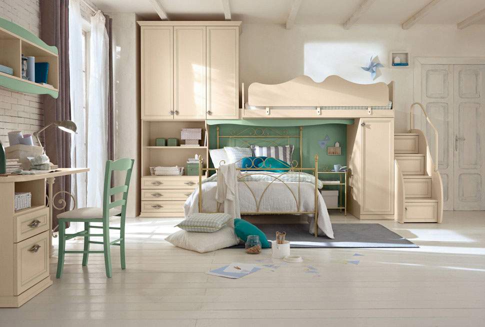 camerette classiche soluzione arredo