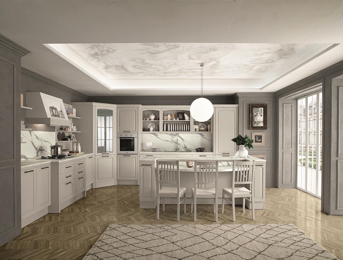CUCINE CONTEMPORANEE E CLASSICHE soluzione arredo