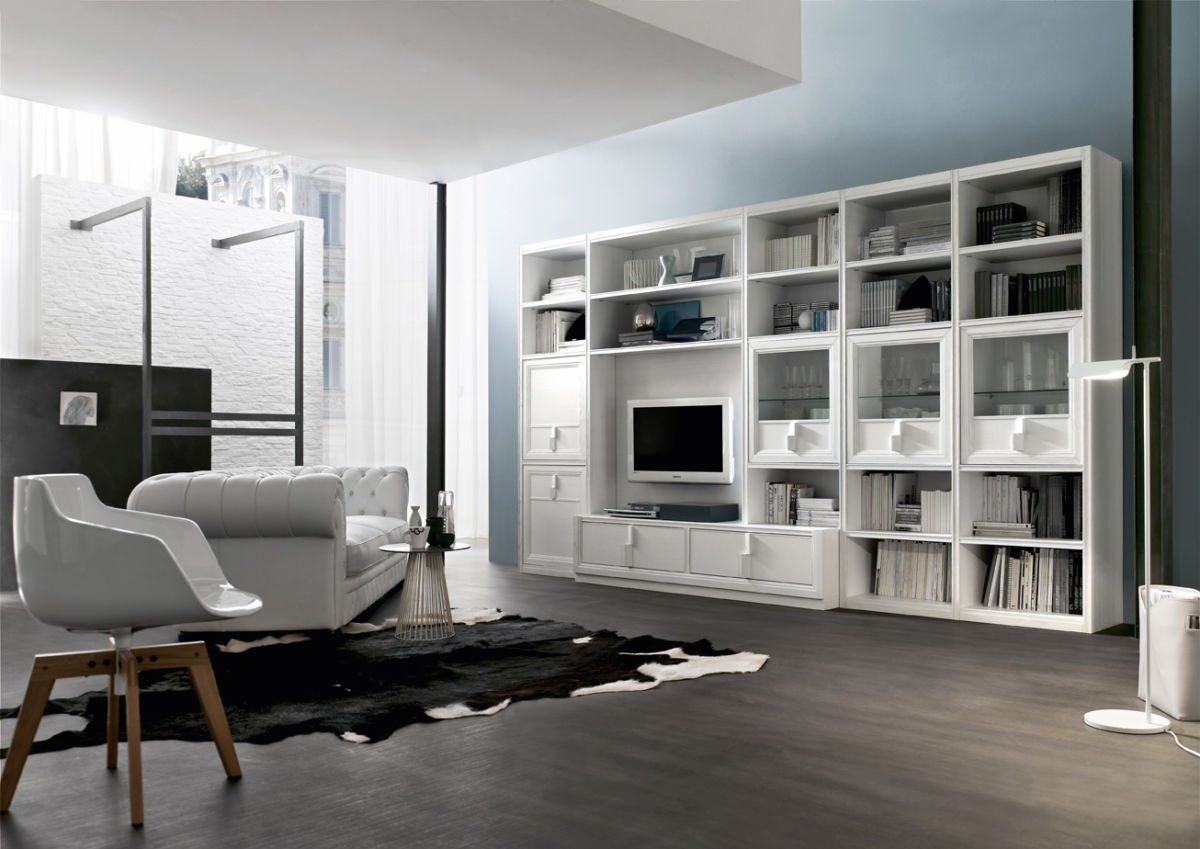 soggiorni contemporanei e classici soluzione arredo