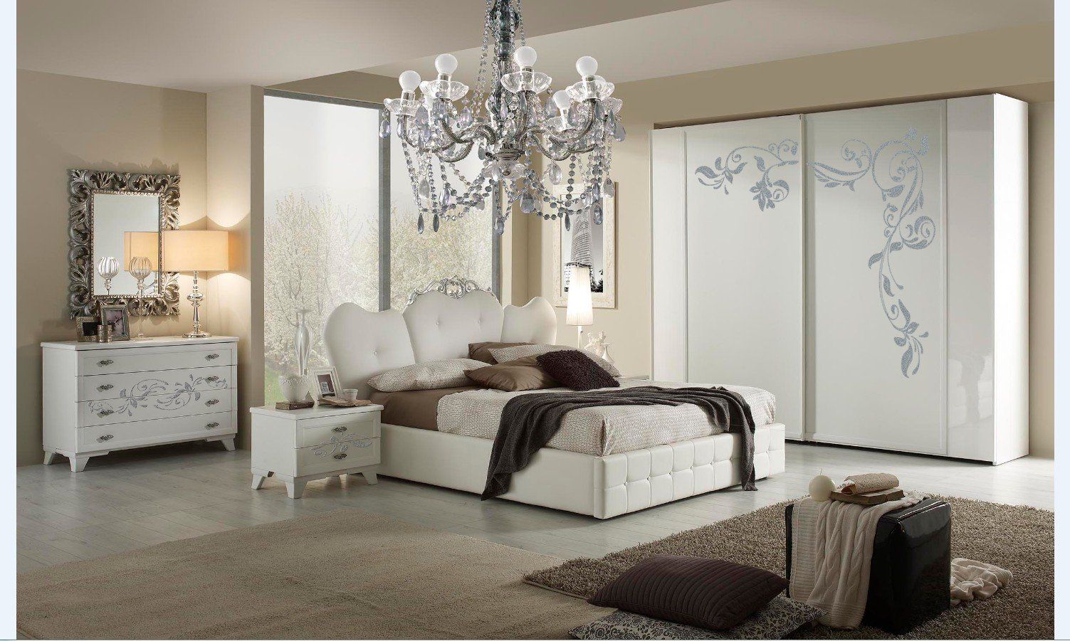 camere classiche soluzione arredo