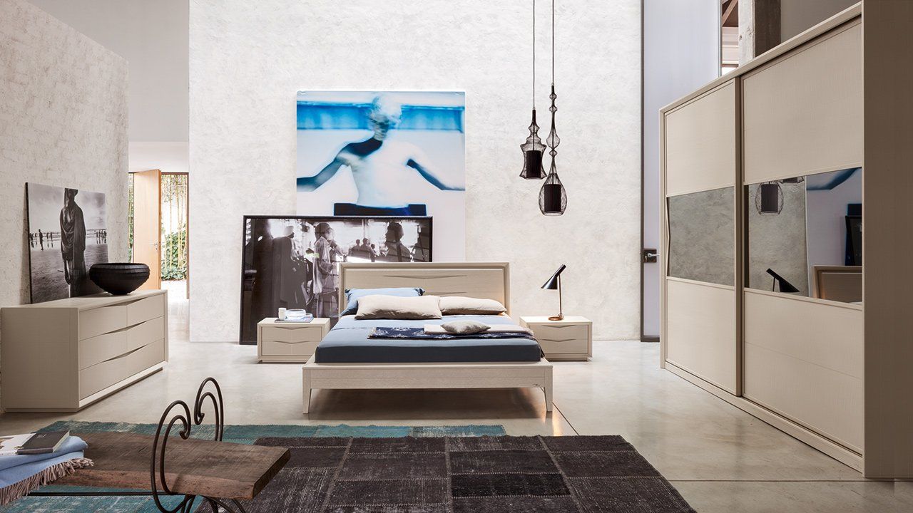 camere moderne soluzione arredo