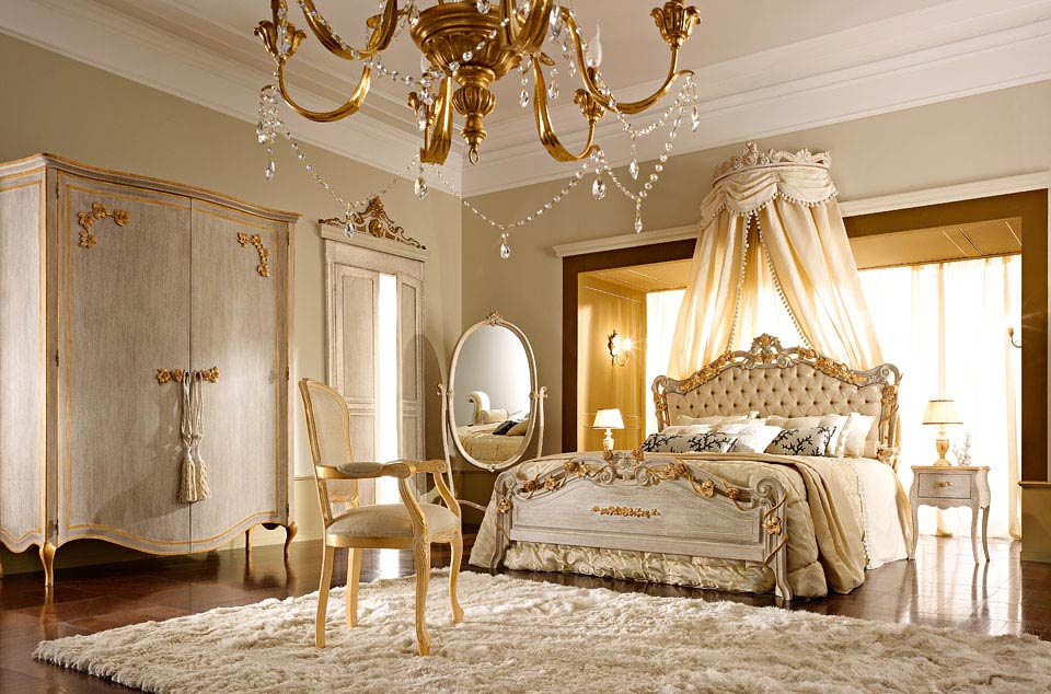 camere classiche soluzione arredo