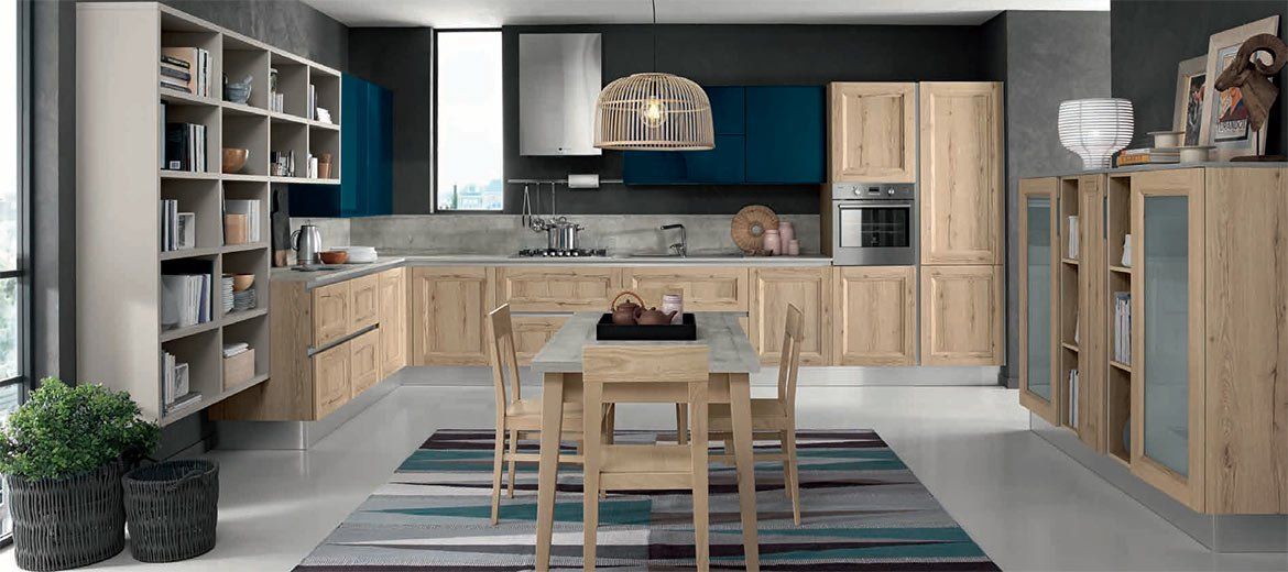 CUCINE CONTEMPORANEE E CLASSICHE soluzione arredo