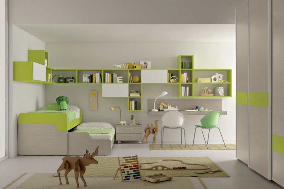 camerette moderne soluzione arredo