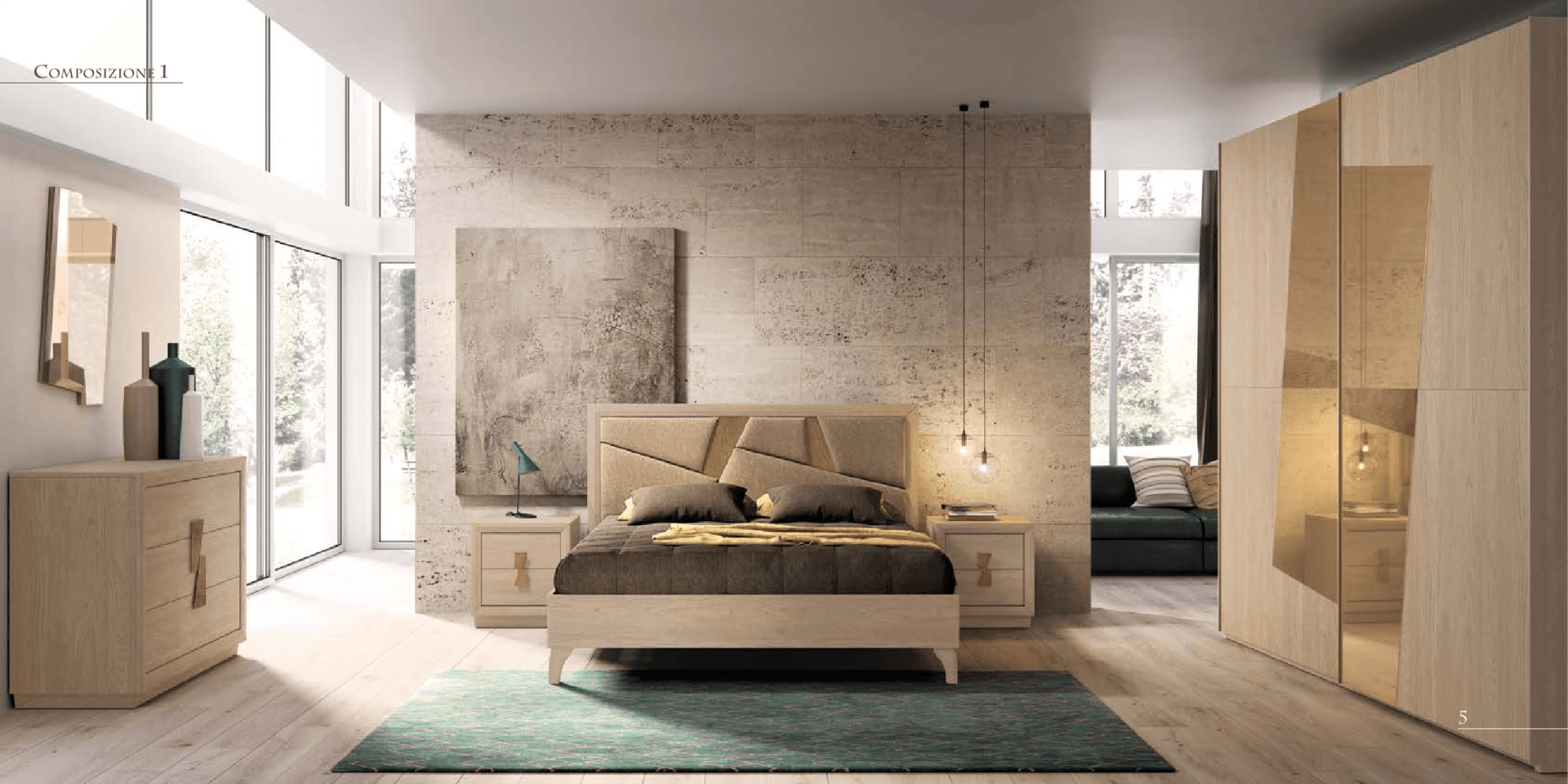 camere classiche soluzione arredo