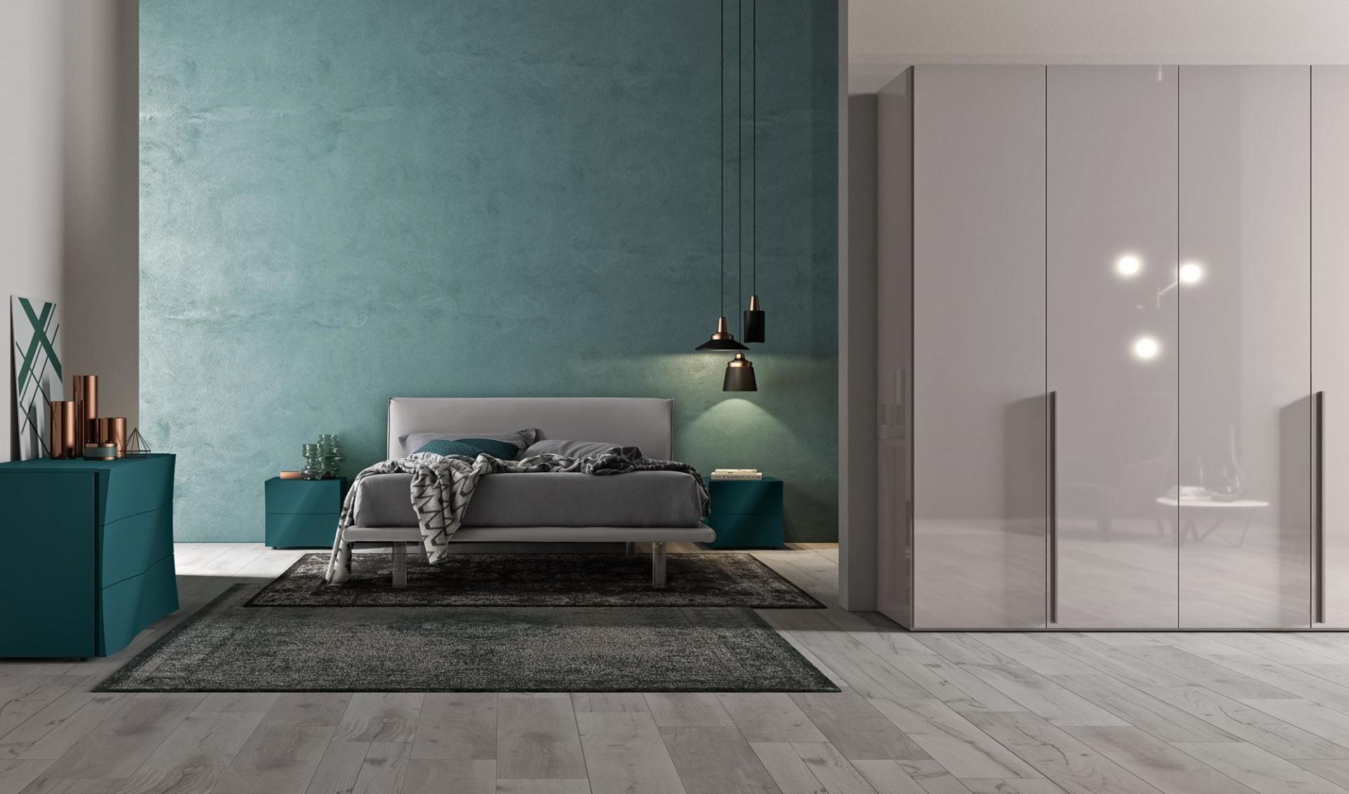 camere moderne soluzione arredo
