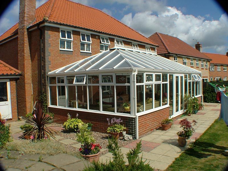 Conservatory Spanning Width of Home in Norfolk