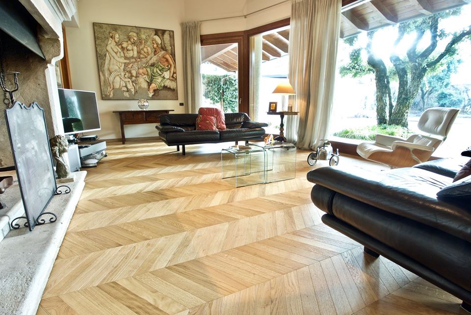 Parquet a spina di pesce