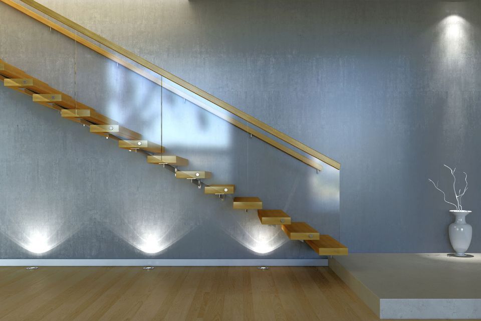 rivestimenti in legno per scale leggere