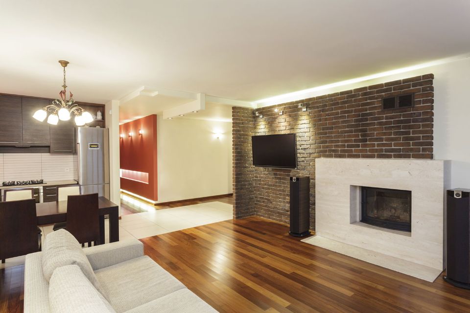 pavimenti in legno per living room