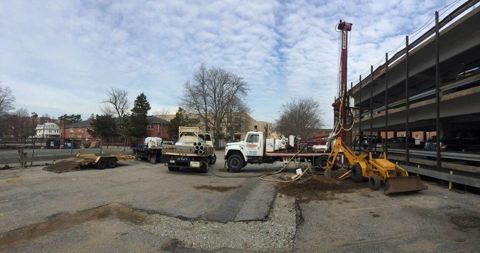 8 inch diffusion well installed in Hempstead NY for office building  - Diffusion Well in Hempstead New York