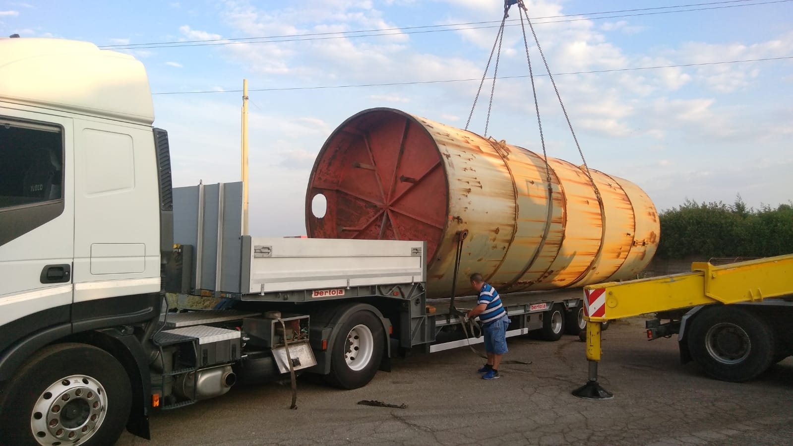 demolition and tank recovery