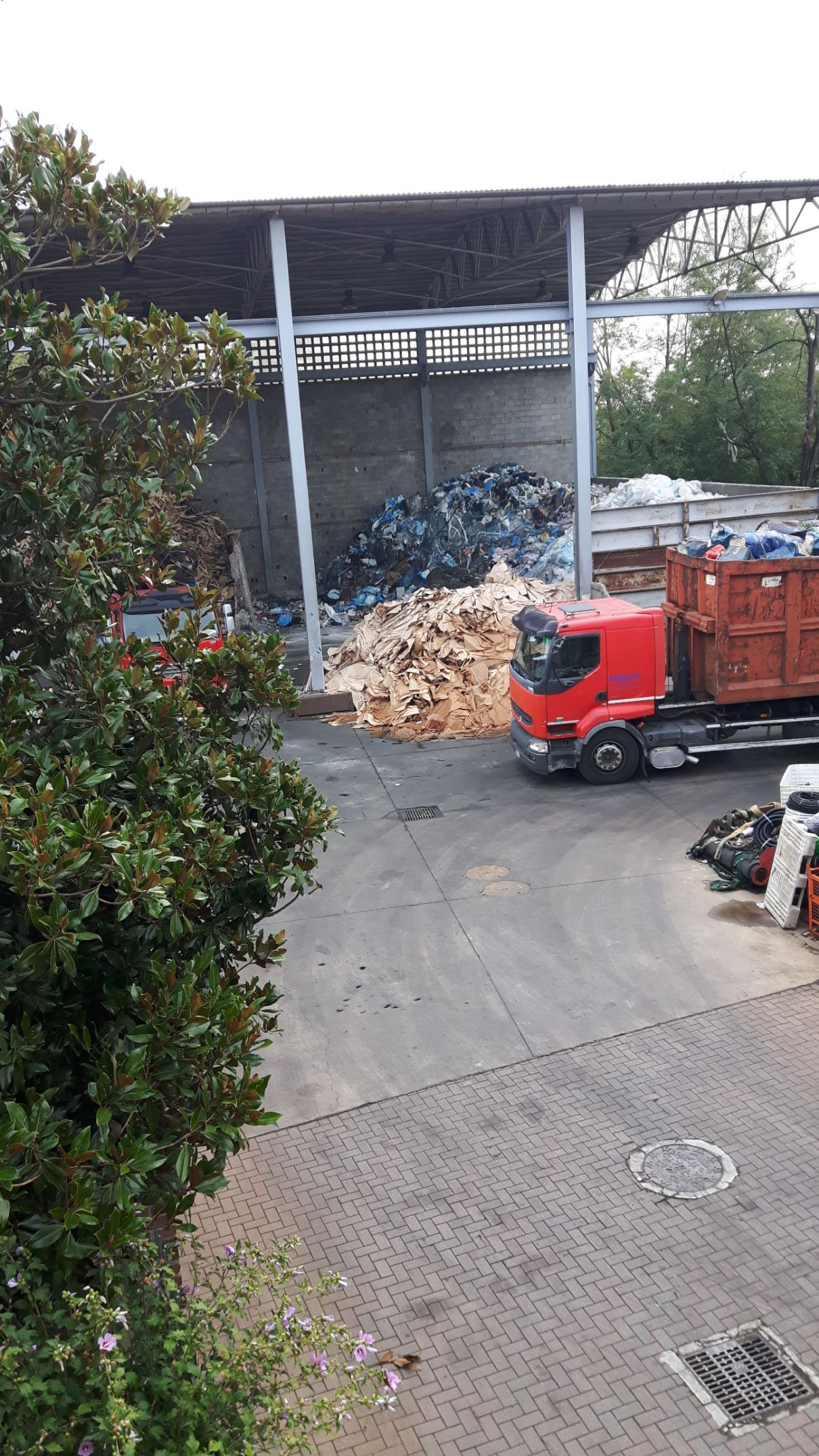 waste disposal area