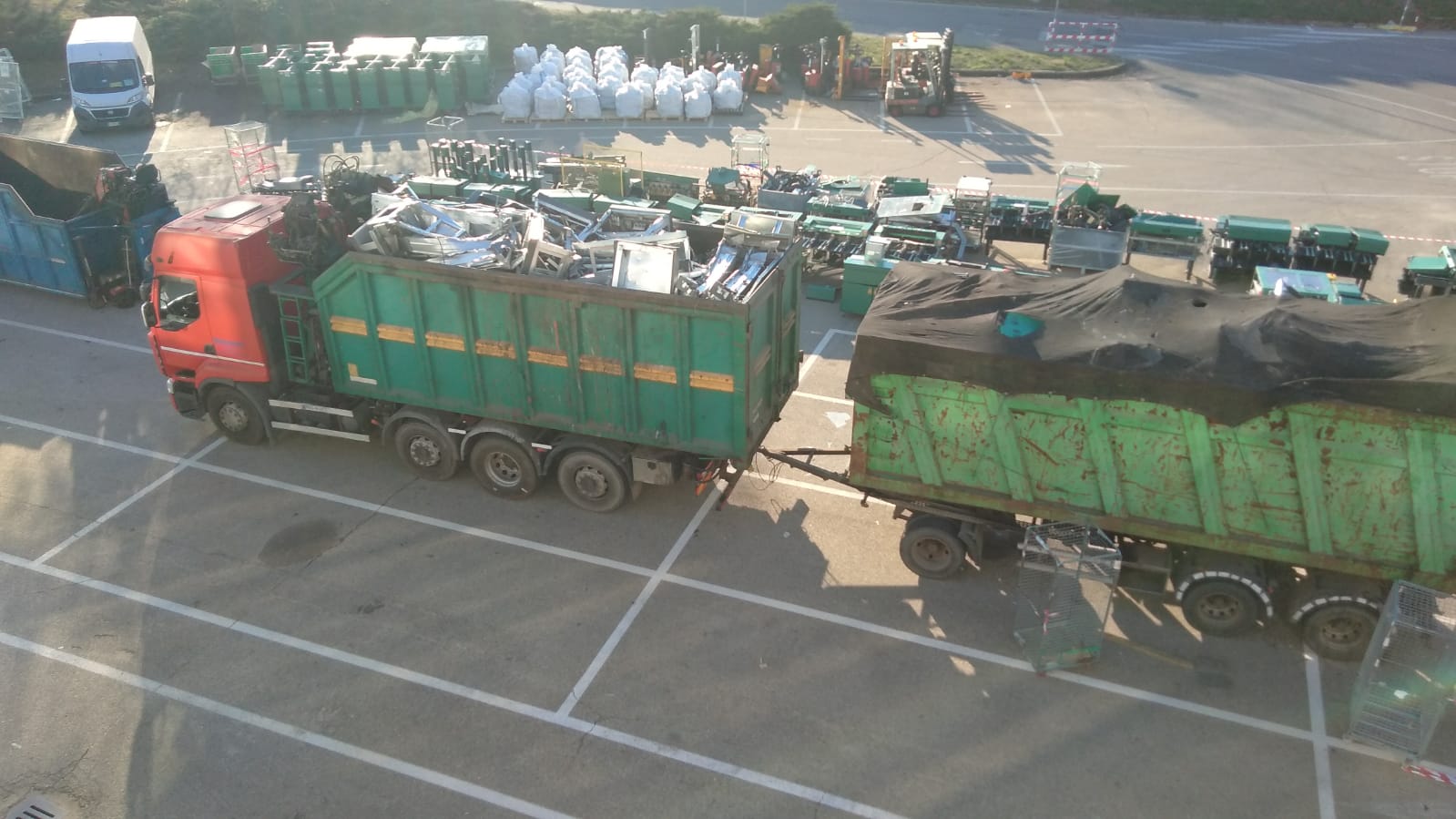 means for waste collection