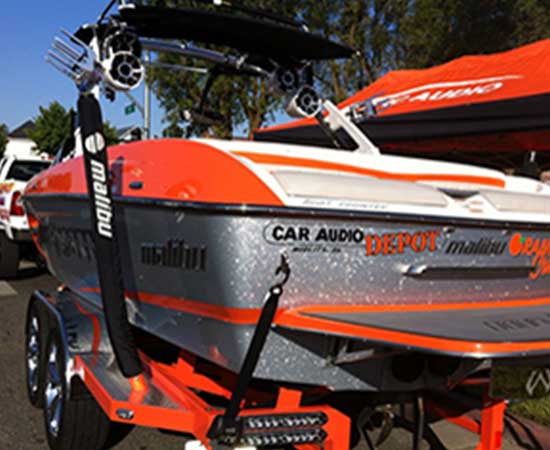 Electronics Store — New Boat With Speakers in Modesto, CA Electronics Store — New Boat With Speakers in Modesto, CA