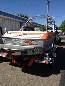 Newly Customized Boat — Modesto, CA — Car Audio Depot