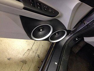 New Installed Speaker of Car Door — Modesto, CA — Car Audio Depot