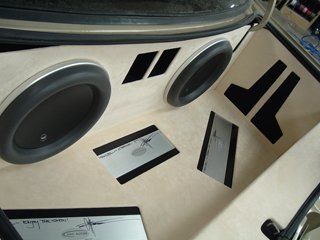 Clean Compartment With Speakers — Modesto, CA — Car Audio Depot