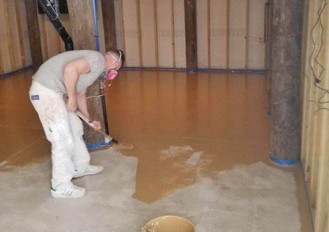 Restore your floor with Epoxy Epoxy Flooring SPG Paint and Stain