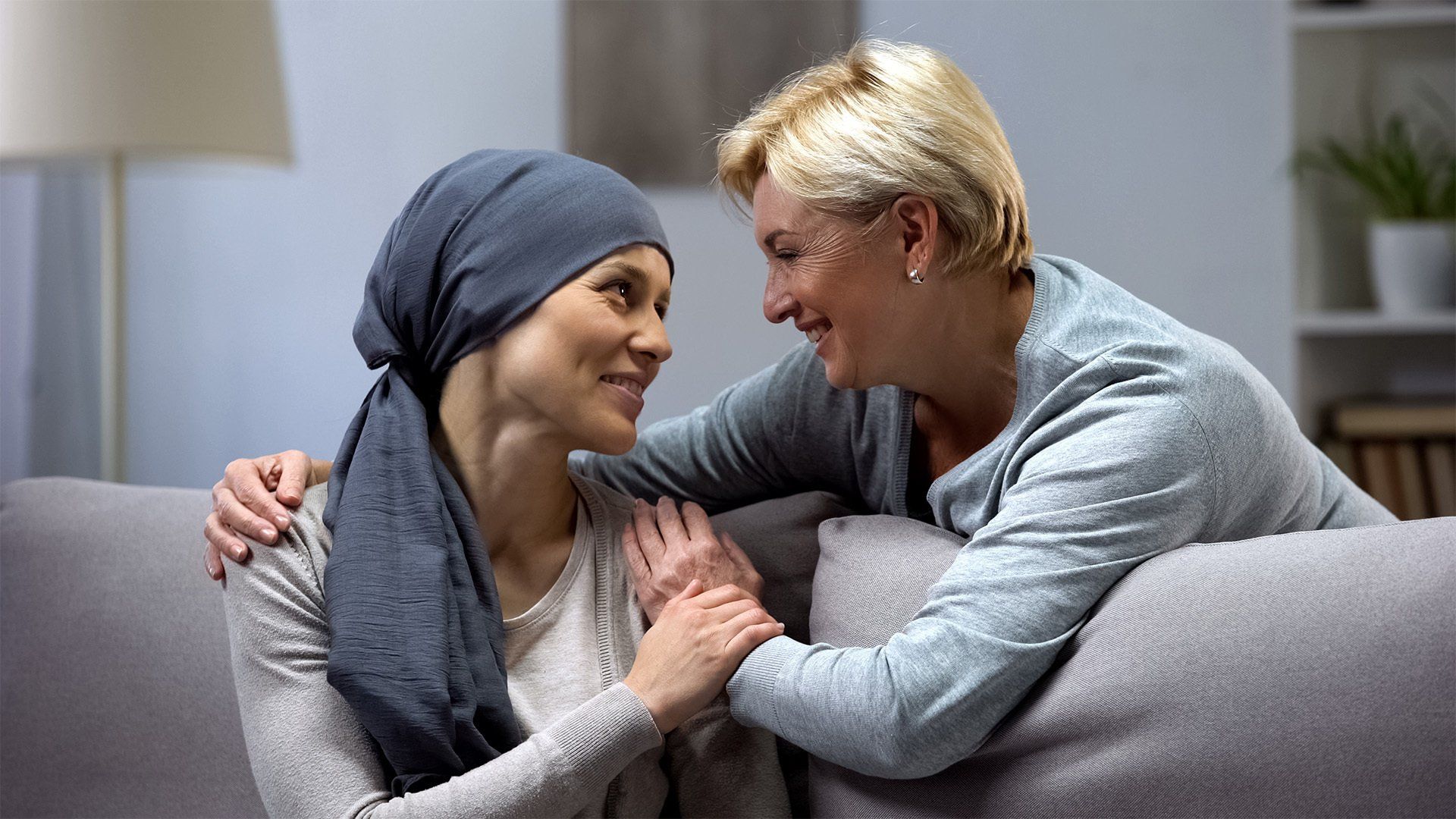 Patient And Daughter Enjoying Outdoor — Bethlehem, PA — Salib Oncology